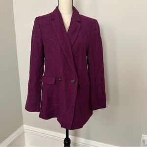 Loft Magenta Women's Blazer - Size 8